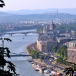 Gypsycouple Budapest Guide - River Danube from Gellert Hill